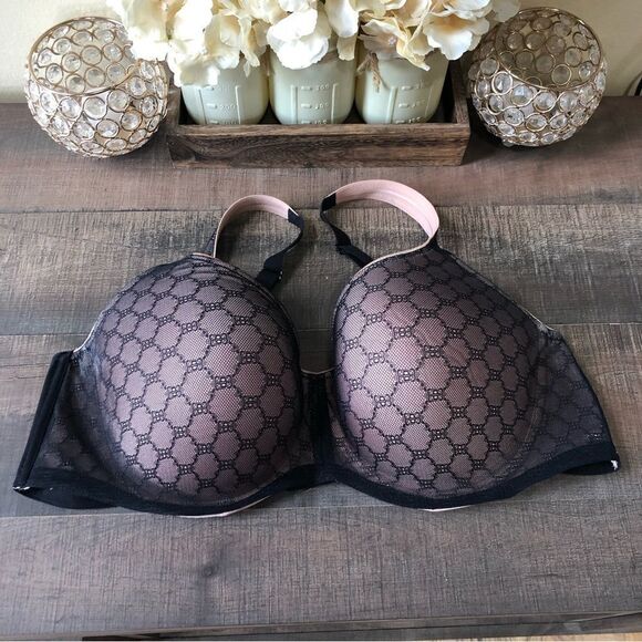 Soma Stunning Support Geo Lace Balconette Bra 40DD - Picture 1 of 4